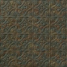 Kaleidoscope Dimension Wall Copper Patina