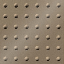 Large Rivet Ceiling Eco Beige