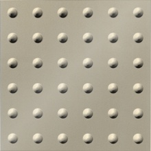 Large Rivet Ceiling Off White