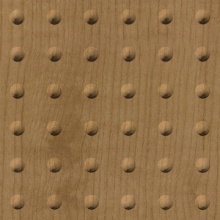 Large Rivet Ceiling Stained Ash