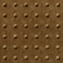 Large Rivet Dimension Wall Aged Gold