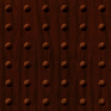Large Rivet Dimension Wall Cherry