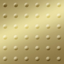 Large Rivet Dimension Wall Metallic Gold