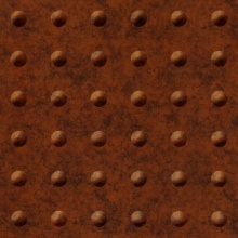 Large Rivet Dimension Wall Moonstone Copper