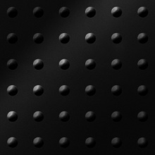 Large Rivet Dimension Wall Polished Ebony