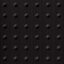 Large Rivet Dimension Wall Striated Ebony