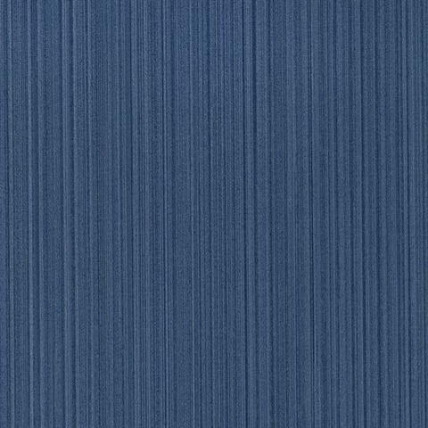 Blue Vertical Stria Commercial Wallpaper