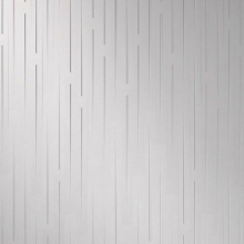 Line Them Up Vertical Dimension Wall Metallic Silver