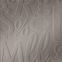 Lingual Dimension Wall Brushed Nickel