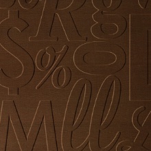 Lingual Dimension Wall Linen Chestnut