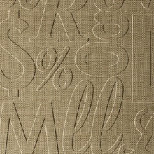 Lingual Dimension Wall Linen Ecru