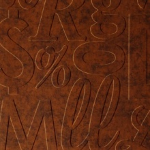 Lingual Dimension Wall Moonstone Copper