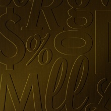 Lingual Dimension Wall Rubbed Bronze