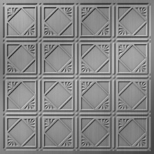 Look This Way Ceiling Brushed Aluminum