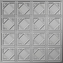 Look This Way Ceiling Metallic Silver