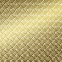 Loom Dimension Wall Metallic Gold