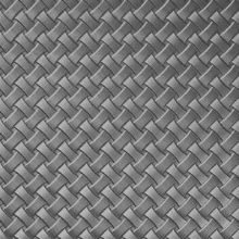 Loom Dimension Wall Silver Crosshatch