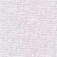 Louis White Weathered Faux Linen Wallcovering