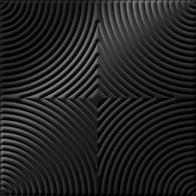 Mackenzie Dimension Wall Polished Ebony