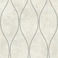 Marbled Gravel Ogee 54 Shimmering Pearl