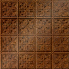 Maze Ceiling Aged Gold