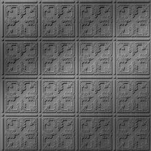 Maze Ceiling Brushed Stainless