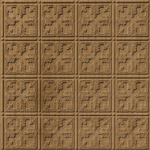 Maze Ceiling Stained Ash