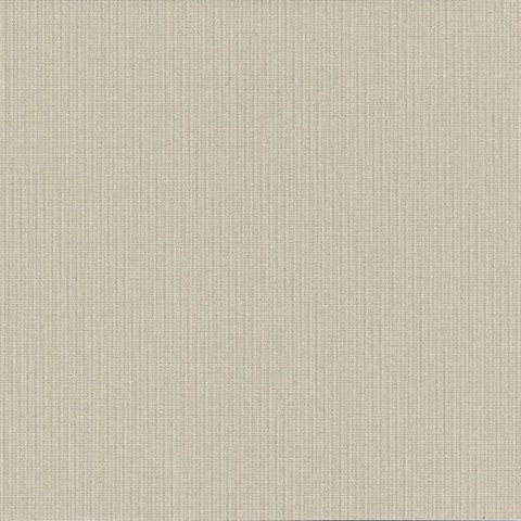 Mckinly Taupe Classic Faux Fabric Wallcovering