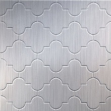 Mediterranean Dimension Wall Brushed Aluminum