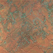 Mediterranean Dimension Wall Copper Patina