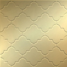 Mediterranean Dimension Wall Metallic Gold