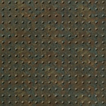 Mini Rivet Dimension Wall Copper Patina