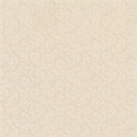 Mini Scroll Leaf Beige