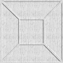 Montserrat Ceiling Distressed White