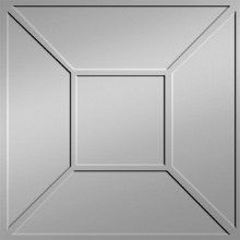 Montserrat Ceiling Metallic Silver