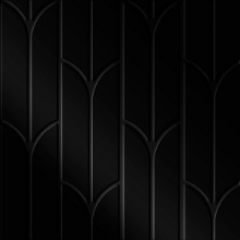 New Deco Dimension Wall Polished Ebony