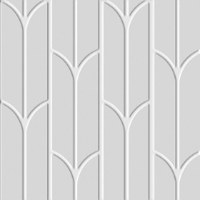 New Deco Dimension Wall Pure White / Paintable