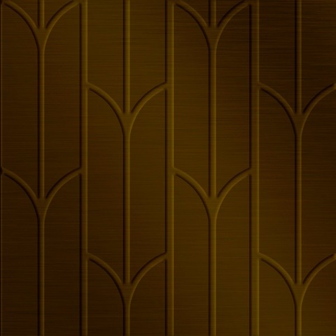 New Deco Dimension Wall Rubbed Bronze