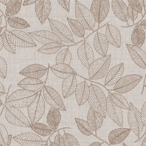Oak Haven Leaflet Beige