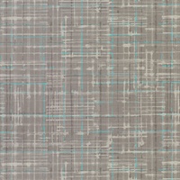 Plaidish Minky Mint Modern Plaid