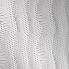 Ribfest Vertical Dimension Wall Metallic Silver