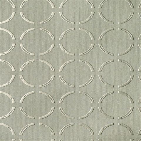 Ringolin Green Textile Wallcovering