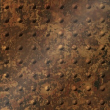 Rivet Ceiling Bronze Patina
