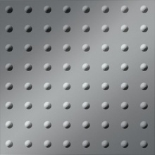 Rivet Ceiling Metallic Silver