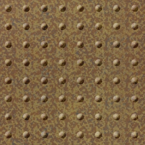 Rivet Dimension Wall Aged Copper