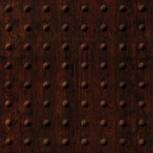 Rivet Dimension Wall Burgundy Grain