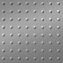 Rivet Dimension Wall Metallic Silver