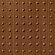 Rivet Dimension Wall Pearwood