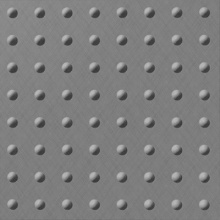 Rivet Dimension Wall Silver Crosshatch