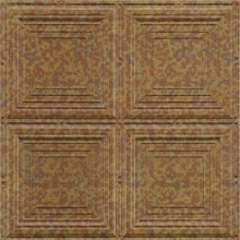 Sandcastle Ceiling Aged Copper